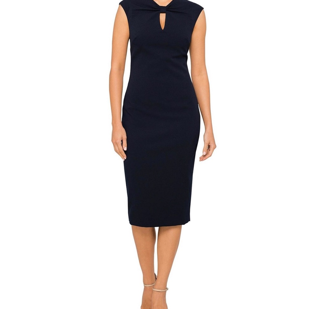 Ted Baker London Kezzia Bow Neck Bodycon Dress